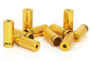 XLC brake hose end cap BR-X10 Gold within ? 5,0 mm 50 piece bottle