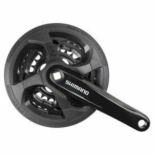 Angrenaj pedalie Shimano FC-TY301 28/38/48 T - 170 mm