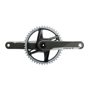 Angrenaj pedalier SRAM RED AXS DUB, lungime braț 175 mm, 46T DM, natural carbon, chainline 45 mm, 12 viteze