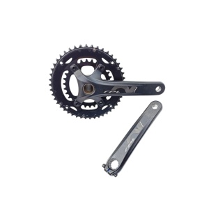 Angrenaj Prowheel RPL-521-TT, alu Forged, negru, 170mm, (foi schimbabile) 32/48T otel/alu CNC, negre, BCD 110mm asimetric, include BB86, OEM