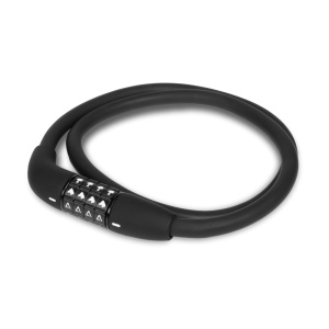 Antifurt Acid Cable Lock Bendid C80 Negru