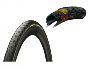 Anvelopa Conti Grand Prix 4-Season pliabila 28 700x25C,25-622 negru dura skin