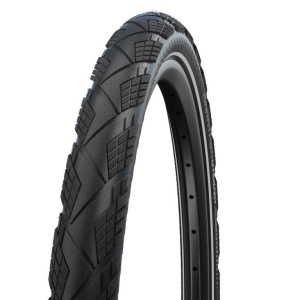 Anvelopa pliabila SCHWALBE Marathon Efficiency HS617, 28x1.70", 45-622, Reflex VG EL SR AdxR E50, Negru