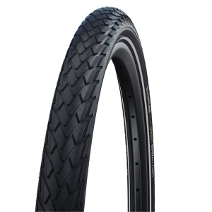 Anvelopa SCHWALBE Green Marathon HS620, 24x1.75", 47-507, TSkin GG PerfL Addix Eco, Negru