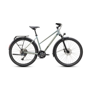 Bicicleta Cube Nature, EXC Fe Trapeze, Glintsand Black 2027 - 28"