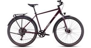 Bicicleta CUBE NATURE ONE Allroad, Amarone LUNAR 2025 - 28"