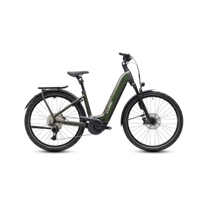 Bicicleta Electrica Cube Kathmandu, Hybrid EXC 800 Easy Entry, Stellar Chrome 2027 - 28"