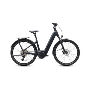 Bicicleta Electrica Cube Kathmandu, Hybrid PRO 800 Easy Entry, Coal Black 2027 - 28"