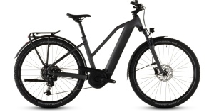 Bicicleta electrica Cube NURIDE HYBRID PERFORMANCE 600, Trapeze Slabgrey BLACK, 2026 - 28"