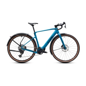Bicicleta Electrica Cube Nuroad, Hybrid C:62 EXC 400X Fe, Tropicalteal Black 2027 - 28"