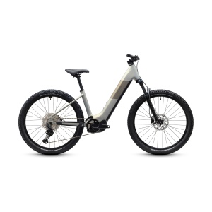 Bicicleta Electrica Cube Reaction, Hybrid ONE 720 Easy Entry, Pearlsilver Chrome 2027 - 27.5"