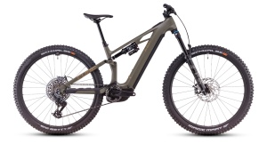 Bicicleta Electrica CUBE Stereo Hybrid ONE44 HPC TM 800, Dust Olive GOLD, 2025 - 29"