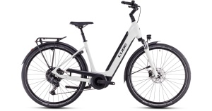 Bicicleta Electrica CUBE Supreme Hybrid ONE 500 Easy Entry, Desertstone BLACK, 2025 - 28"