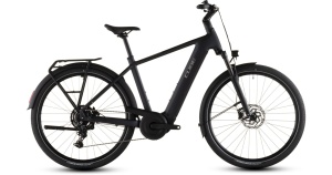 Bicicleta Electrică Cube TOURING HYBRID ONE 600, Coal CHROME, 2026 - 28"
