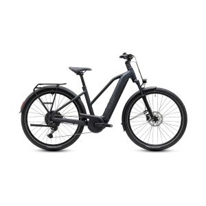 Bicicleta Electrica Cube Touring Hybrid, ONE 600 Trapeze, Grey Coolgrey 2027 - 28"