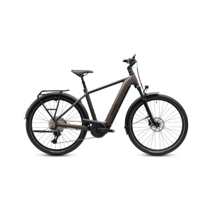 Bicicleta Electrica Cube Touring Hybrid PRO, 800, Metallicumbra Black 2027 - 28"
