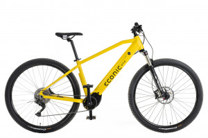 Bicicleta Electrica Econic One Adventure, Roti 29 Inch, Gloss Yellow