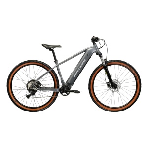 Bicicleta Electrica Kross HEXAGON BOOST 1.0, Grey/GLOSSY, – 29"