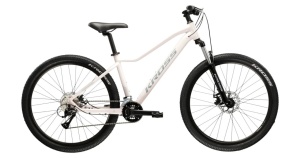 Bicicleta KROSS LEA 3.0, M, 2025, Roz/Gri/Lucios - 27,5"