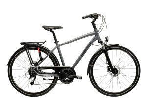 Bicicleta Kross TRANS 4.0 , Gri / Negru / Mat, 2025, M - 28"