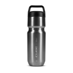 Bidon CUBE Stainless Steel Arc 500 Insulated Brushed, Grey