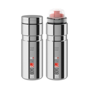 Bidon termic Elite Deboyo Race 550ml, Argintiu