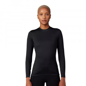 Bluza W TECBASE FIRE LS SHIRT [BLK]