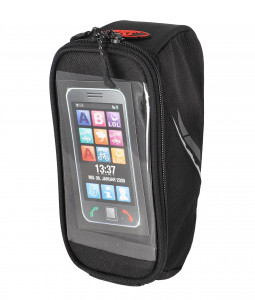 Borseta pentru smartphone Norco Frazer 21x12x10cm, cu adaptor, negru