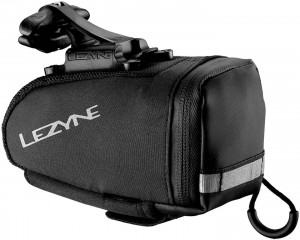 Borseta sa Lezyne Caddy (M), negru cu sistem de montare QR