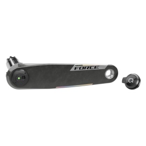 Braț pedalier cu powermetru SRAM Quarq Force XPLR AXS E1, 160 mm