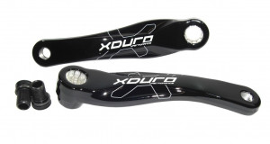 Brate pedalier E-Bike Miranda XDuro 175mm negre Fatsix