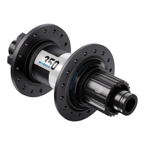 Butuc Spate DT Swiss 350 MTB Hybrid DB, 148/12 mm TA Boost, 32 Gauri, IS 6 Suruburi, Compatibil Shimano MS12SP, Corp Din Otel