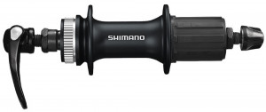 Butuc spate Shimano Alivio FH-M4050 8/9/10v 36H old 135 ax 146m QR 168mm center lock negru