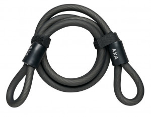 Cablu suplimentar antifurt AXA 120cm, diamentru 10mm black