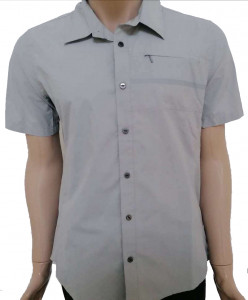 Camasa Shimano transit check button up short sleeve alloy (ss18)