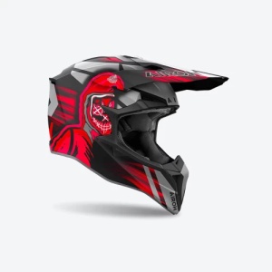 Cască Airoh, Wraap Cyber Red Matt