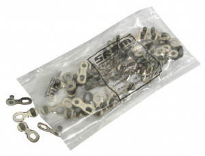 Chain locking link Sram 1 pcs. Power Link 6/7/8, Argintiu