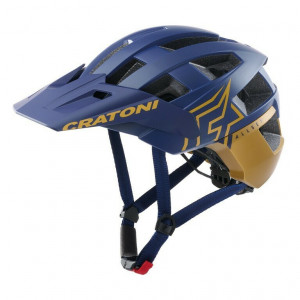 Cratoni AllSet Pro (MTB) blue/gold matt