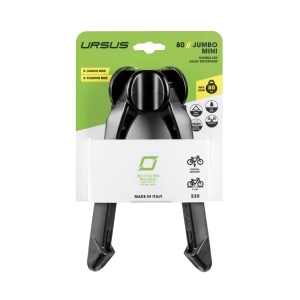 Cric Dublu Ursus Jumbo Evo Mini Negru, 235mm, W/ Placa si Surub