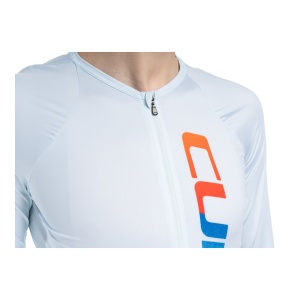 Cube Road/XC UV-Protection Teamline L/S Light Blue