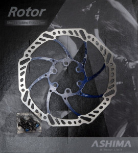 Disc frana Ashima ARO-15 180mm albastru