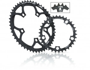 Foaie angrenaj Miche Super 11 BCD 110 outside 44T, negru 11V Campagnolo