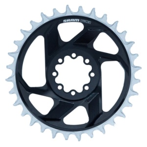 Foaie SRAM T-Type XX DH 36T, Direct Mount, Neagra, 7 Viteze, Offset 6mm