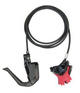 Frana pe disc fata Sram S900 Aero hydr. stanga, negru, cab.1100mm FM 20mm