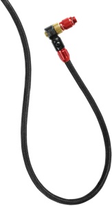 Furtun de schimb Lezyne nylon-braided cu ABS1 Pro Chuck pentru pompă de podea