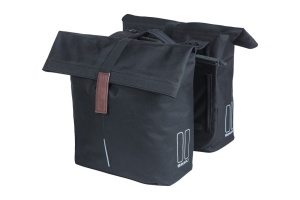Geanta dubla BASIL City MIK, 28-32L, Negru