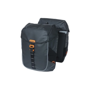 Genti Duble Basil Miles Tarp. MIK Negru Portocaliu, 34 l, MIK