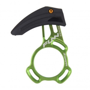 Ghidaj lant Funn Zippa XM fixare ISCG-05 pt.38-28T verde anodizat/negru