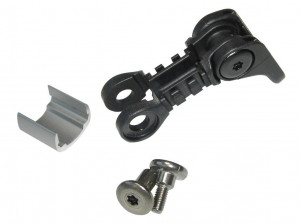 headlight mount b&m IQ-X silver