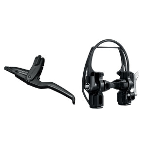 HS11 black, 3-finger lever blade, EVO2 mount, cover black, suitable for mounting left or right, 2,000 mm tubing length, single brake (PU = 1 piece)